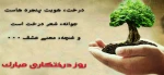 روز درختکاری مبارک باد