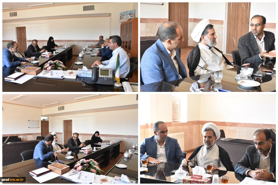 گزارش تصویری / برگزاری جلسه هیات ارزیابی ستاد اقامه نماز دانشگاه در تاریخ 1398/2/8