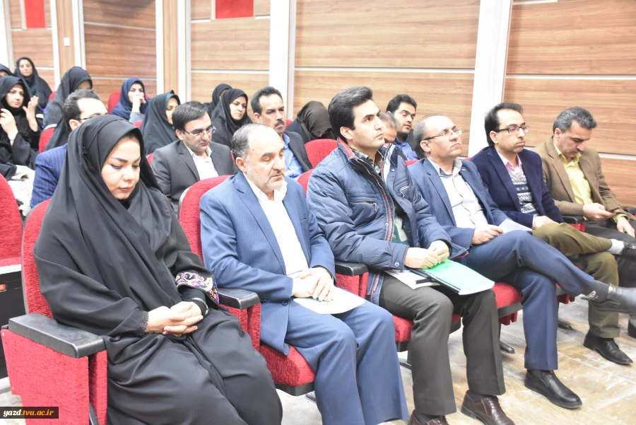 برگزاری بدو خدمت نیروهای جدید الاستخدام توسط مدیران کل دانشگاه فنی و حرفه ای در استان یزد 2