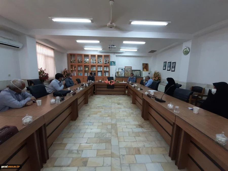 تشکیل جلسه شورای سلامت در آموزشکده شهید بهشتی اردکان 2