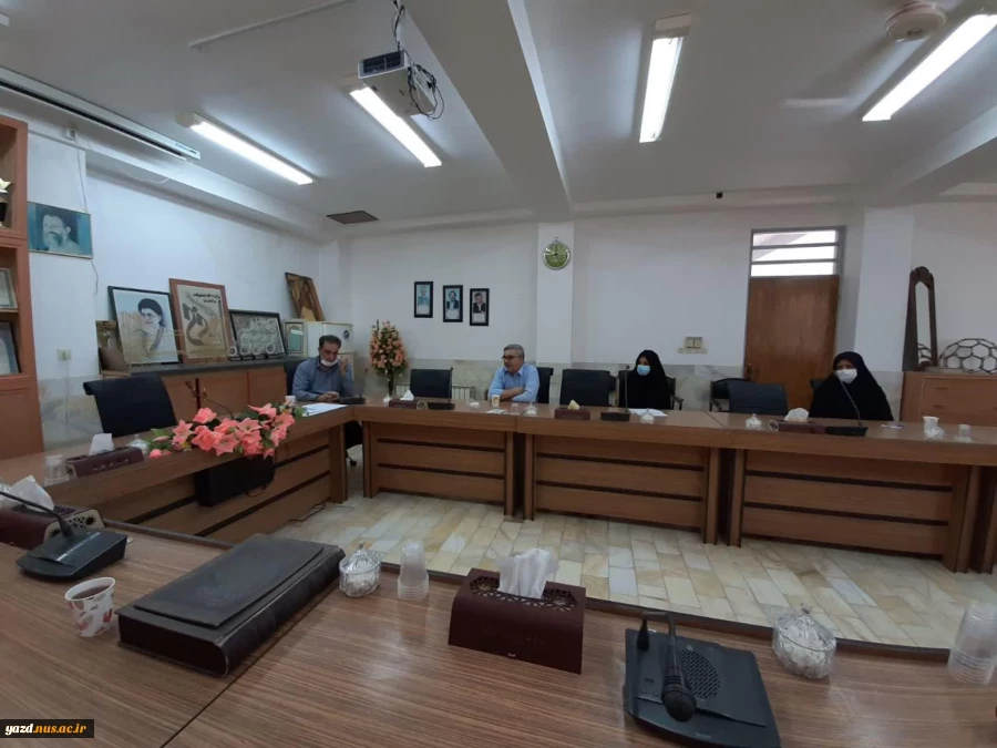 تشکیل جلسه شورای سلامت در آموزشکده شهید بهشتی اردکان 3