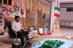 مراسم سوگواری حضرت رقیه سلام الله علیها همراه با گرامیداشت هفته دفاع مقدس در آموزشکده فنی دختران میبد 5