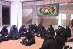 مراسم سوگواری حضرت رقیه سلام الله علیها همراه با گرامیداشت هفته دفاع مقدس در آموزشکده فنی دختران میبد 4