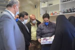 بازدید معاون پژوهشی و اعضای هیات علمی دانشگاه فنی و حرفه ای استان یزد از کارخانه رز تحریر 5