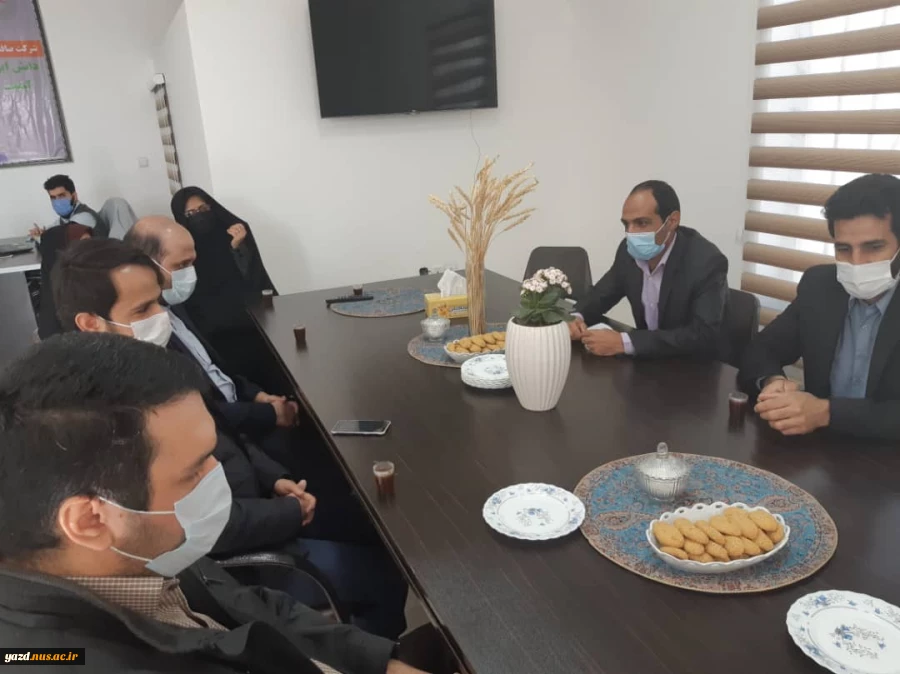 دومین بازدید معاونت پژوهشی و جمعی از اعضای هیات علمی دانشگاه فنی از شرکت صافات انرژی 4