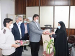 به مناسبت بزرگداشت روز زن صورت گرفت؛
دیدار مهندس تیموری با بانوان همکار آموزشکده فنی امام علی (ع) یزد در محل کارشان 3
