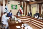 بازدید دکتر زمانی معاون اداری، مالی و مدیریت منابع دانشگاه فنی و حرفه ای و هیات همراه از آموزشکده فنی امام علی (ع) یزد 3