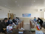 بازدید دکتر زمانی معاونت اداری مالی دانشگاه فنی ودکتر ضرغامی مدیر کل حقوقی دانشگاه از آموزشکده فنی دختران میبد 7