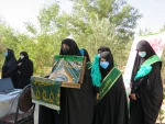 برگزاری مراسمی با حضور خادمیاران حرم علی بن موسی الرضا در آموزشکده فنی دختران میبد 3