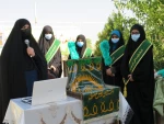 برگزاری مراسمی با حضور خادمیاران حرم علی بن موسی الرضا در آموزشکده فنی دختران میبد 3