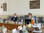 بازدید دکتر سلطانی معاون مدیر کل آموزش دانشگاه فنی وحرفه ای از آموزشکده فنی دختران میبد 4