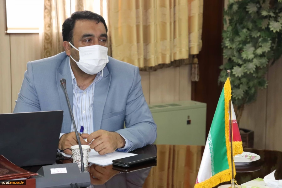 نشست معاون مدیرکل اداره خدمات آموزشی دانشگاه فنی و حرفه‌ای با معاون و کارشناسان آموزشی آموزشکده فنی امام علی(ع) یزد 2