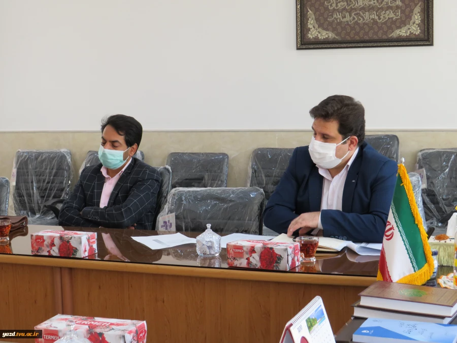 برگزاری جلسه تفاهمنامه آموزشکده فنی دختران میبد با اداره تعاون ،کار ورفاه اجتماعی
 3
