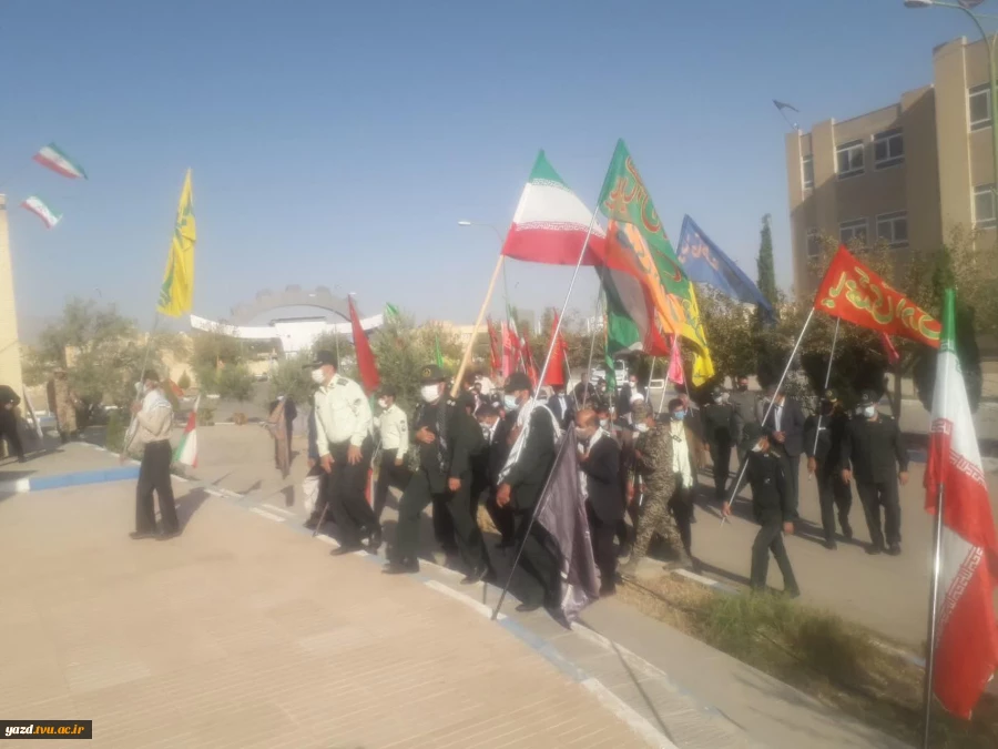 گرامیداشت هفته دفاع مقدس در دانشکده فنی شهید مطهری تفت 4