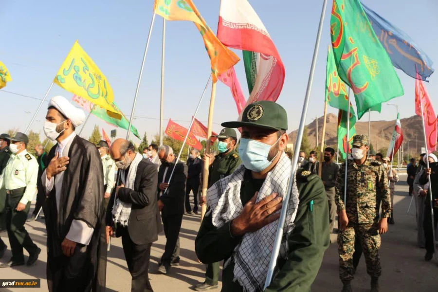 گرامیداشت هفته دفاع مقدس در دانشکده فنی شهید مطهری تفت 2