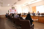 دیدار رییس دانشگاه فنی و حرفه ای استان یزد با جمعی از مدیران صنعت ترمه و نساجی 3