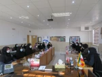 برگزاری جلسه حلقه صالحین همزمان با شهادت حضرت معصومه (س)در آموزشکده فنی دختران میبد 2