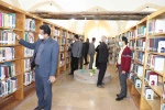 بازدید ریاست آموزشکده فنی امام علی (ع) یزد از کتابخانه عمومی فرخی یزدی 3