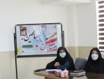 برگزاری جلسه حلقه صالحین همزمان با شهادت حضرت معصومه (س)در آموزشکده فنی دختران میبد 2