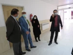 بازدید سرزده دکتر عندلیب رئیس دانشگاه فنی استان از آموزشکده فنی دختران میبد 2