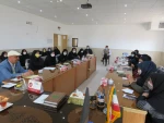 بازدید سرزده دکتر عندلیب رئیس دانشگاه فنی استان از آموزشکده فنی دختران میبد
 6