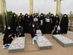 حضور کارکنان دانشجویان آموزشکده فنی دختران میبد به مناسبت دومین سالگرد سردار دلها حاج قاسم سلیمانی
 4
