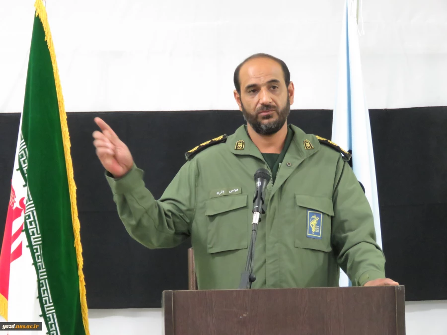 مراسم دومین سالگرد شهادت سردار دلها در آموزشکده فنی کشاورزی امین خاتم برگزار شد
