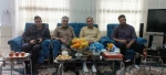 دیدار با همکار بازنشسته جانباز آقای عباسعلی صفاری به مناسبت میلاد حضرت ابوالفضل العباس و روز جانباز 2