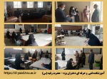 بازدید آقای مخدومی نماینده هیئت نظارت دانشگاه فنی و حرفه ای کشوراز آموزشکده فنی دختران یزد- حضرت رقیه (س) 2