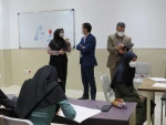 بازدید نماینده هیأت نظارت و ارزیابی دانشگاه فنی و حرفه ای کشور از آموزشکده فنی دختران میبد
 2