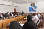 جلسه رئیس دانشگاه فنی و حرفه ای استان یزد با روسای مراکز 3