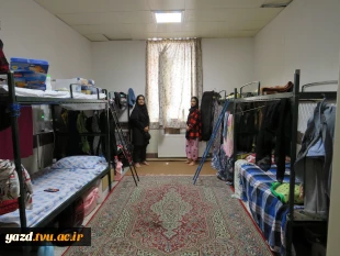 حضور پرشور دانشجویان بومی وغیر بومی در آموزشکده فنی دختران میبد
 8