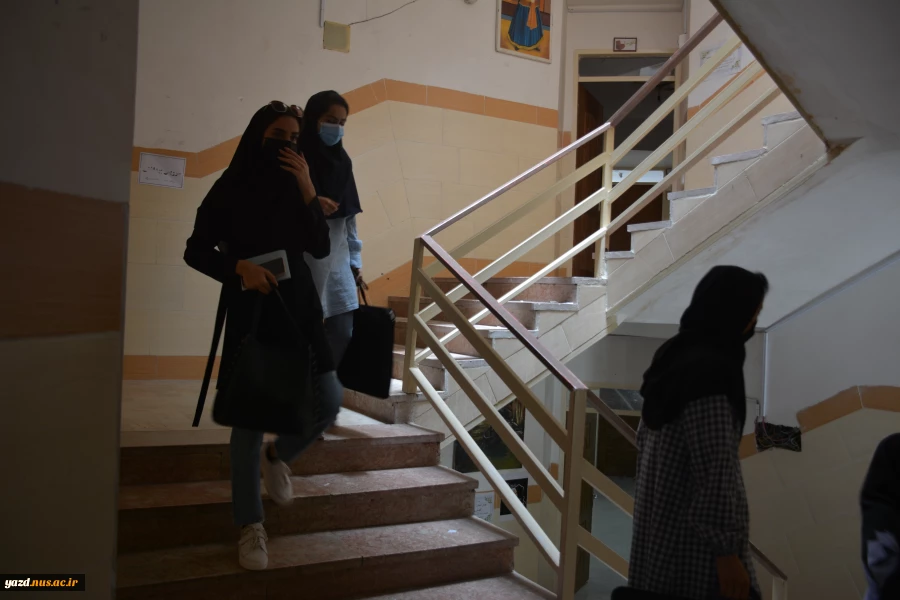 تصاویری از مراحل پذیرش با حضور دانشجویان در دانشگاه، خوابگاه و سلف سرویس آموزشکده فنی دختران یزد- حضرت رقیه (س) پس از دو سال . 2