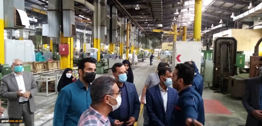 بازدید از شرکت توربیـن هـای صنـعتی غدیر یزد 3