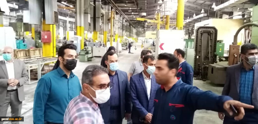 بازدید از شرکت توربیـن هـای صنـعتی غدیر یزد 5