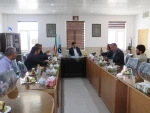 بازدید دکتر خسرویان، رئیس دانشگاه فنی و حرفه ای کشور از مرکز آموزشکده فنی دختران میبد
 4