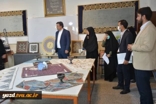 بازدید دکتر خسرویان، رئیس دانشگاه فنی و حرفه ای کشور از مرکز آموزشکده فنی دختران یزد

 3