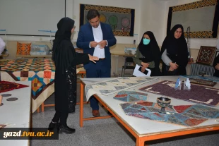 بازدید دکتر خسرویان، رئیس دانشگاه فنی و حرفه ای کشور از مرکز آموزشکده فنی دختران یزد

 2