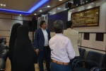 بازدید دکتر خسرویان از آموزشکده فنی و حرفه‌ای دختران یزد و پروژه خیرساز دانشکده فنی و حرفه‌ای مهریز 4