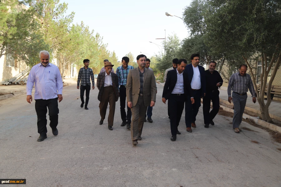 حضور گرم وصمیمی دکتر خسرویان در آموزشکده شهید بهشتی اردکان 11