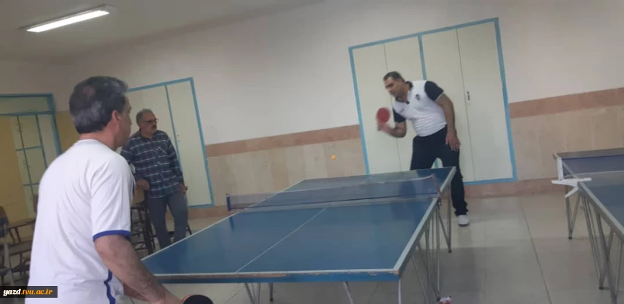 اولین جلسه تمرین و انتخابی
تیم های فوتسال و والیبال و تنیس روی میز کارکنان دانشگاه فنی و حرفه ای استان یزد 4