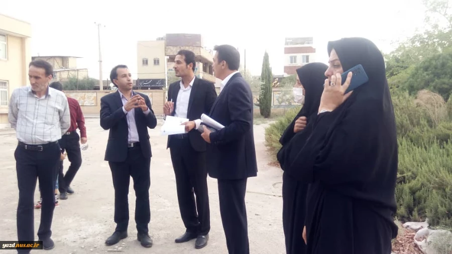بازدید آقای زاده زکی و مهندس رفیعی مدیرکل عمرانی دانشگاه فنی کشور و آقای دکتر عندلیب رئیس دانشگاه فنی استان از دانشکده فنی دختران یزد حضرت رقیه.س.

 2