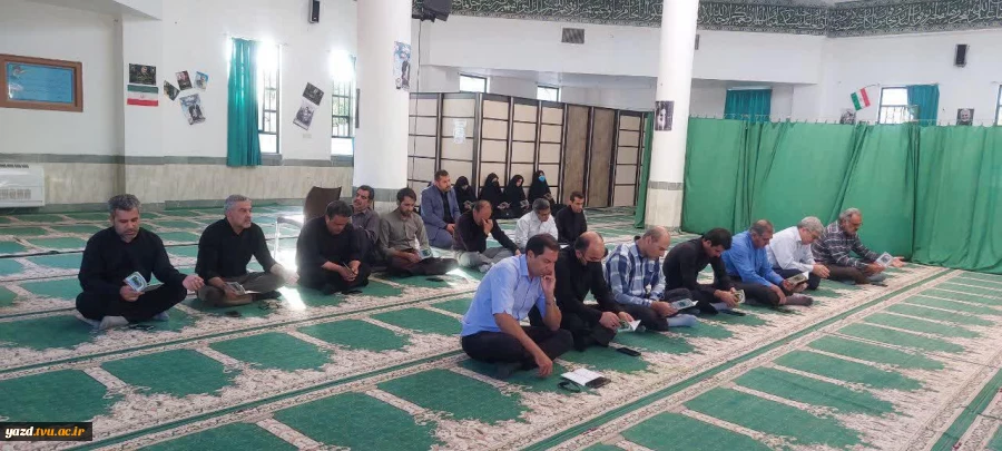 مرثیه خوانی  و قرائت زیارت عاشورا 6