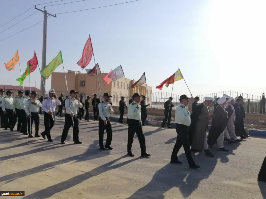  گرامیداشت هفته دفاع مقدس و یادواره شهید گمنام آموزشکده شهید مطهری تفت  2