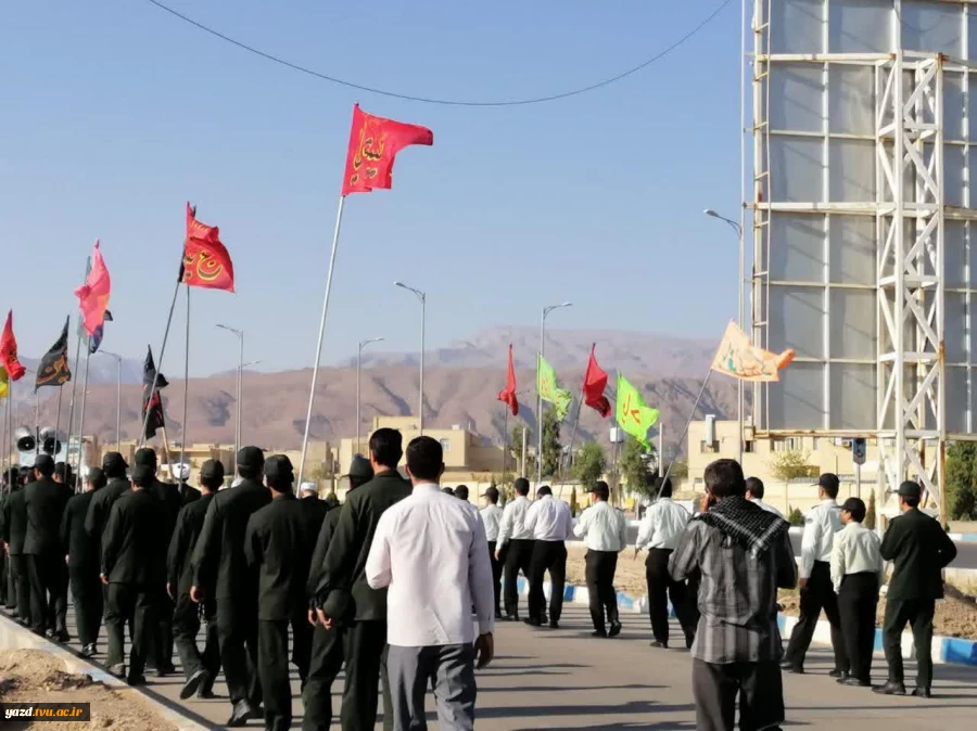  گرامیداشت هفته دفاع مقدس و یادواره شهید گمنام آموزشکده شهید مطهری تفت  3