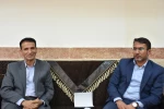 دیدار صمیمی رئیس دانشگاه فنی و حرفه ای استان یزد با رئیس اداره کل تعاون، کار و رفاه اجتماعی استان  3