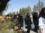 همزمان با هفته تربیت بدنی همایش پیاده‌روی از محل آموزشکده فنی کشاورزی امین تا میدان دولت شهرستان خاتم برگزار شد. 3