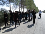 همزمان با هفته تربیت بدنی همایش پیاده‌روی از محل آموزشکده فنی کشاورزی امین تا میدان دولت شهرستان خاتم برگزار شد. 4