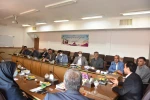 جلسه رئیس دانشگاه فنی و حرفه ای استان با مشاوران دانشگاه 4