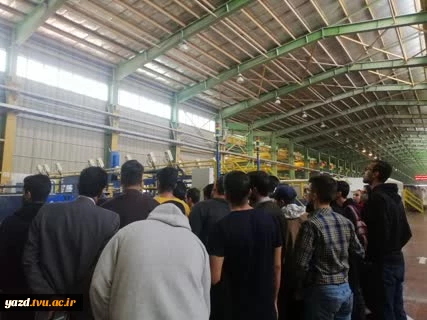 بازدید مهندسین طراح سردر دانشگاه فنی و حرفه ای استان یزد از مجموعه دانشگاه 2